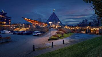 Fachada de la propiedad