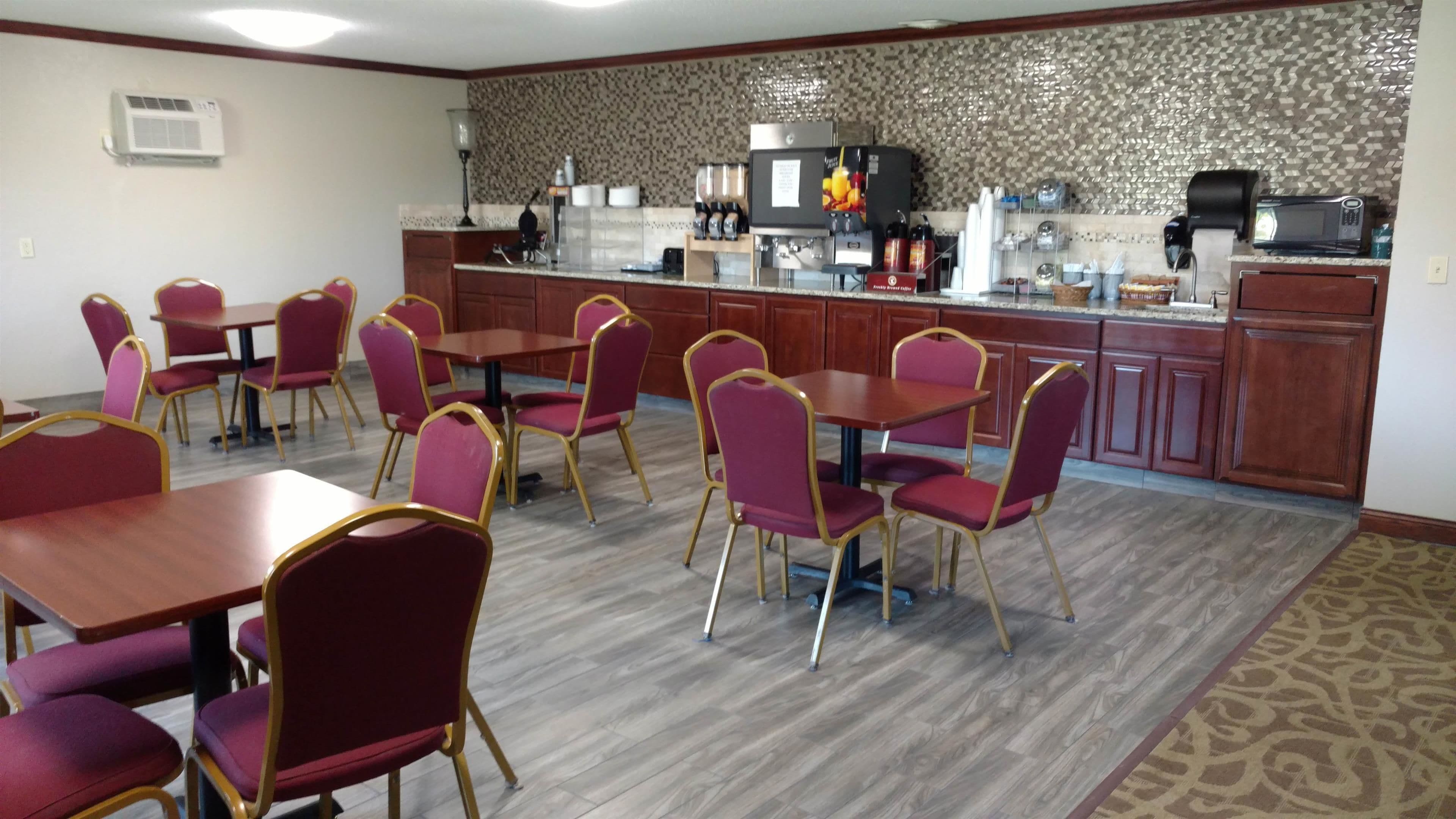 Free daily on-the-go breakfast