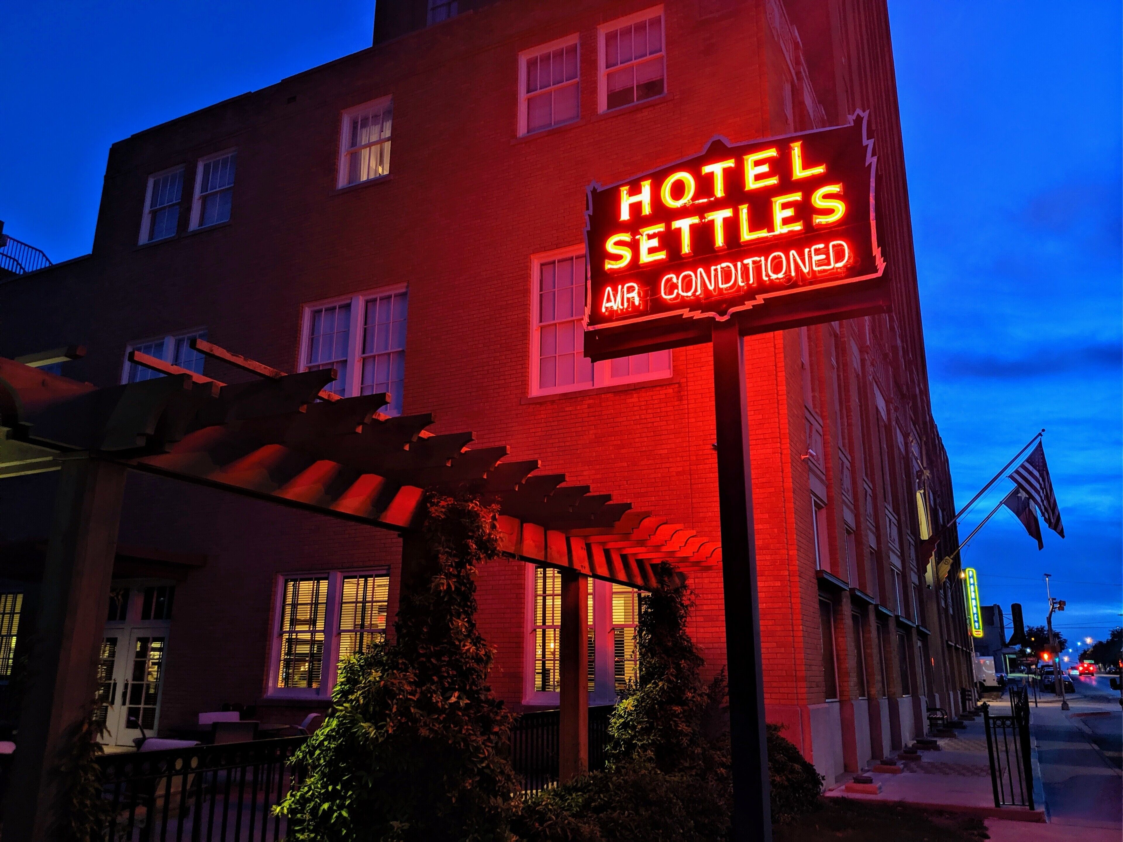 Façade de l’hébergement