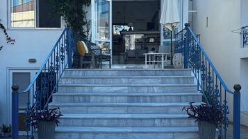 Entrada de l'allotjament