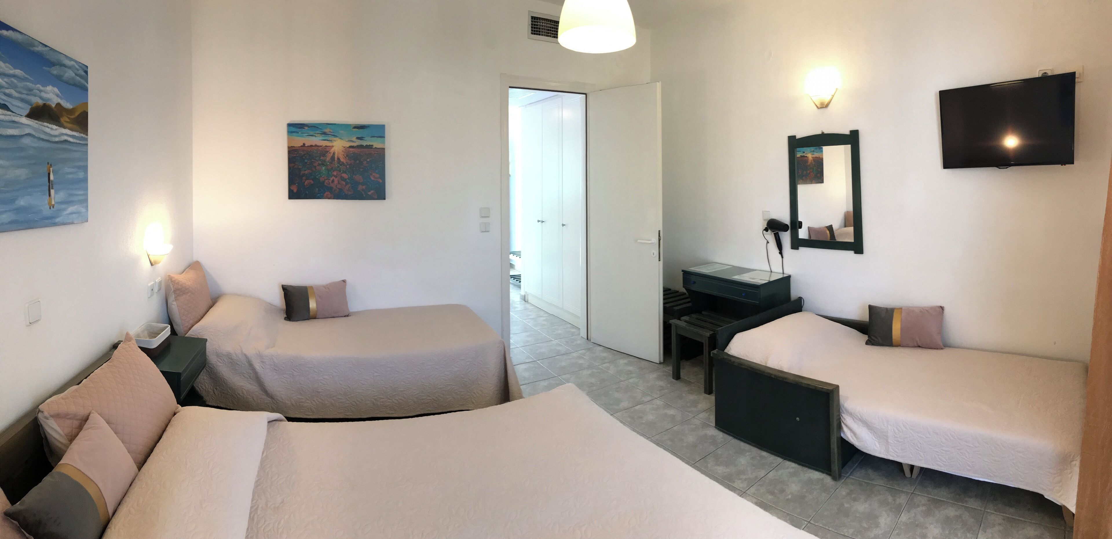 Estudio familiar | 1 habitación, sábanas de algodón egipcio y ropa de cama de alta calidad 