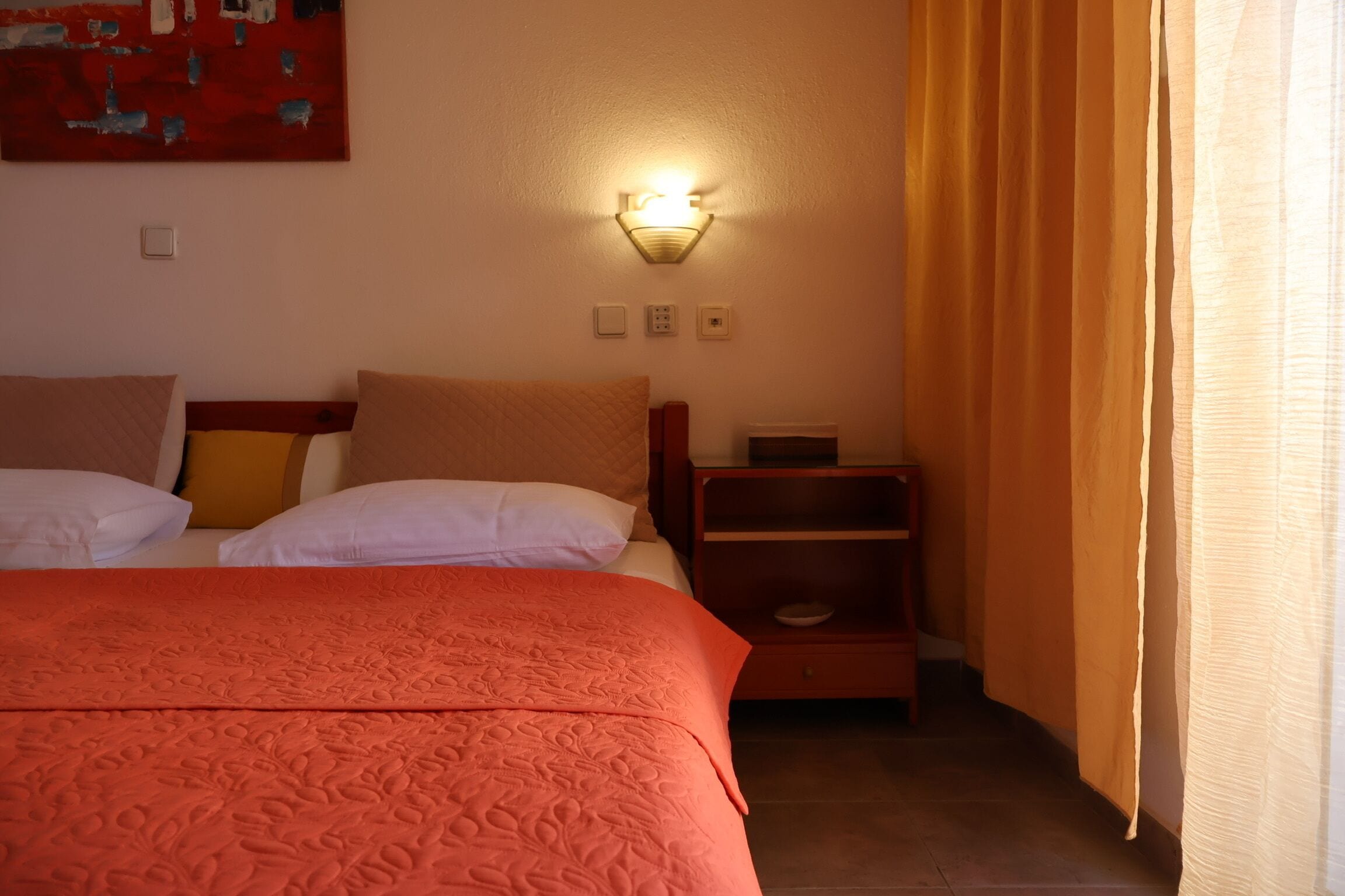 Kahden hengen premium-huone (yksi tai kaksi sänkyä) | 1 makuuhuone, egyptinpuuvillaiset lakanat, ylelliset vuodevaatteet