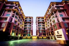 Façade de l’hébergement