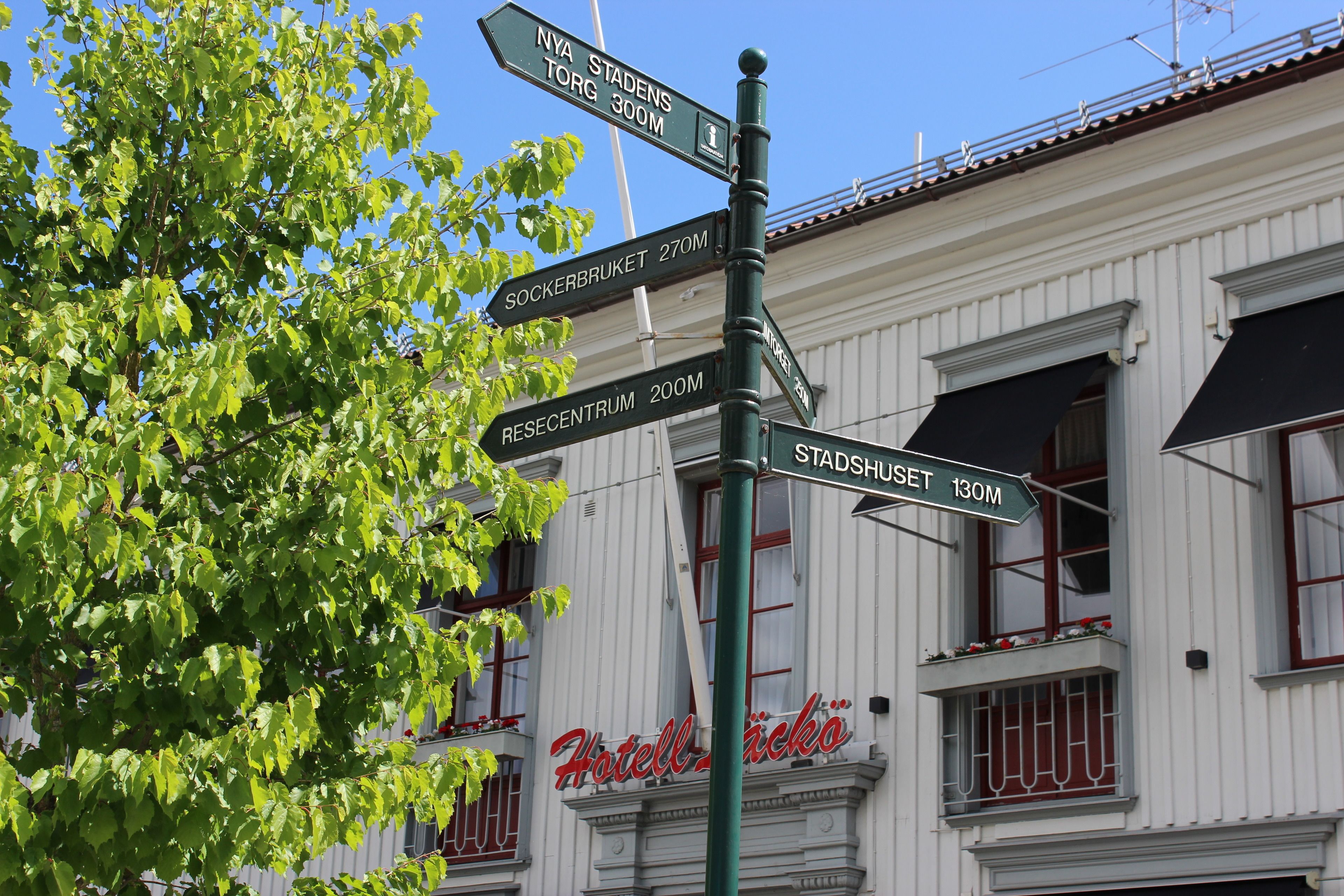 Overnattingsstedets uteområder