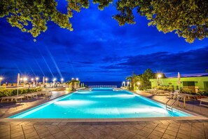 Blick von der Unterkunft