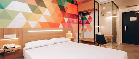 Habitación estándar | Caja de seguridad en la habitación, wifi gratis y ropa de cama