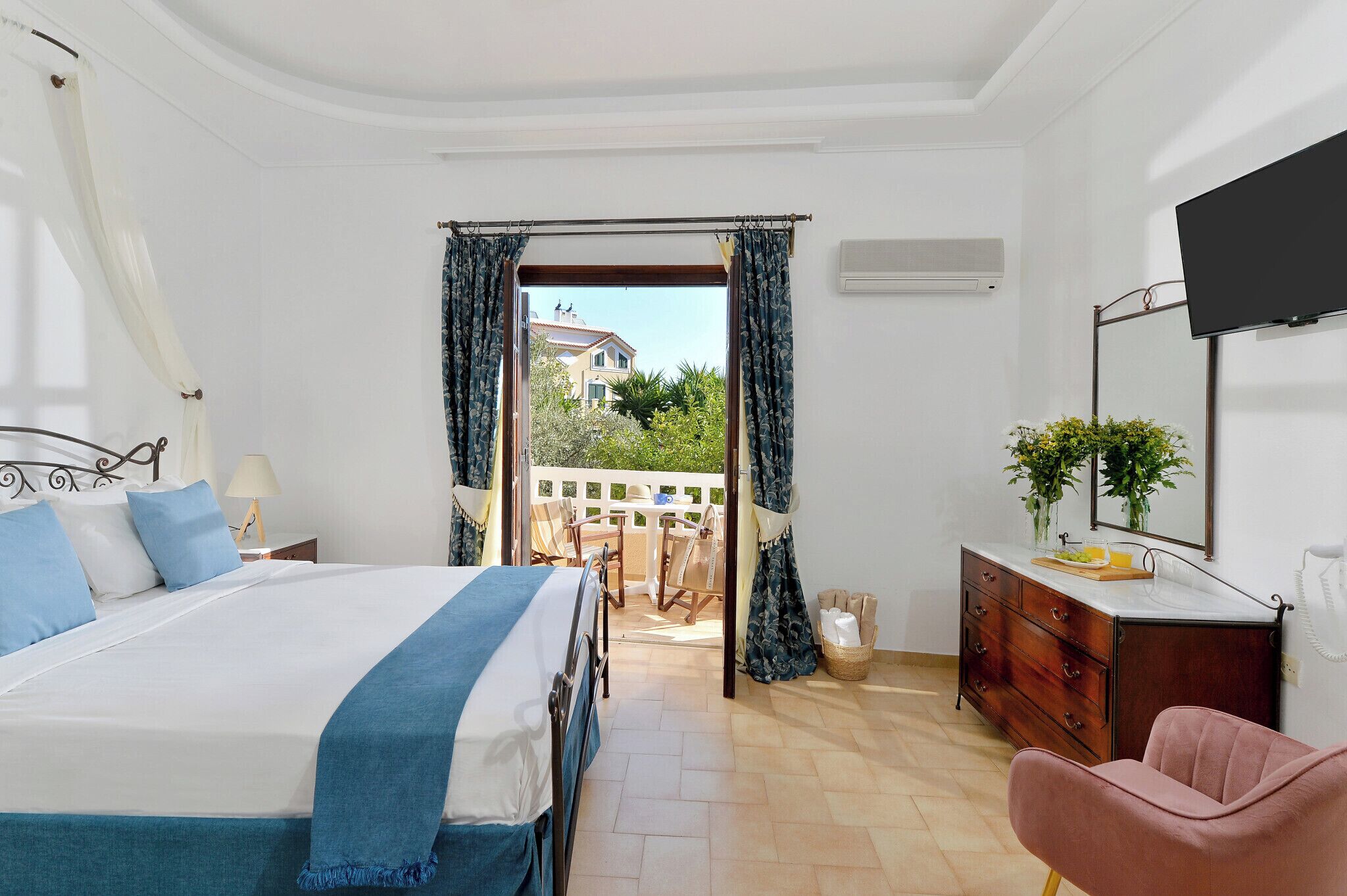 Economy-Doppelzimmer, Gartenblick