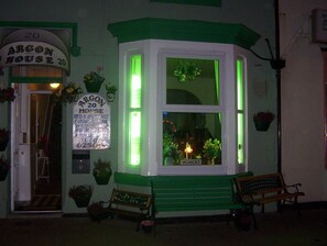 Front of property - evening/night