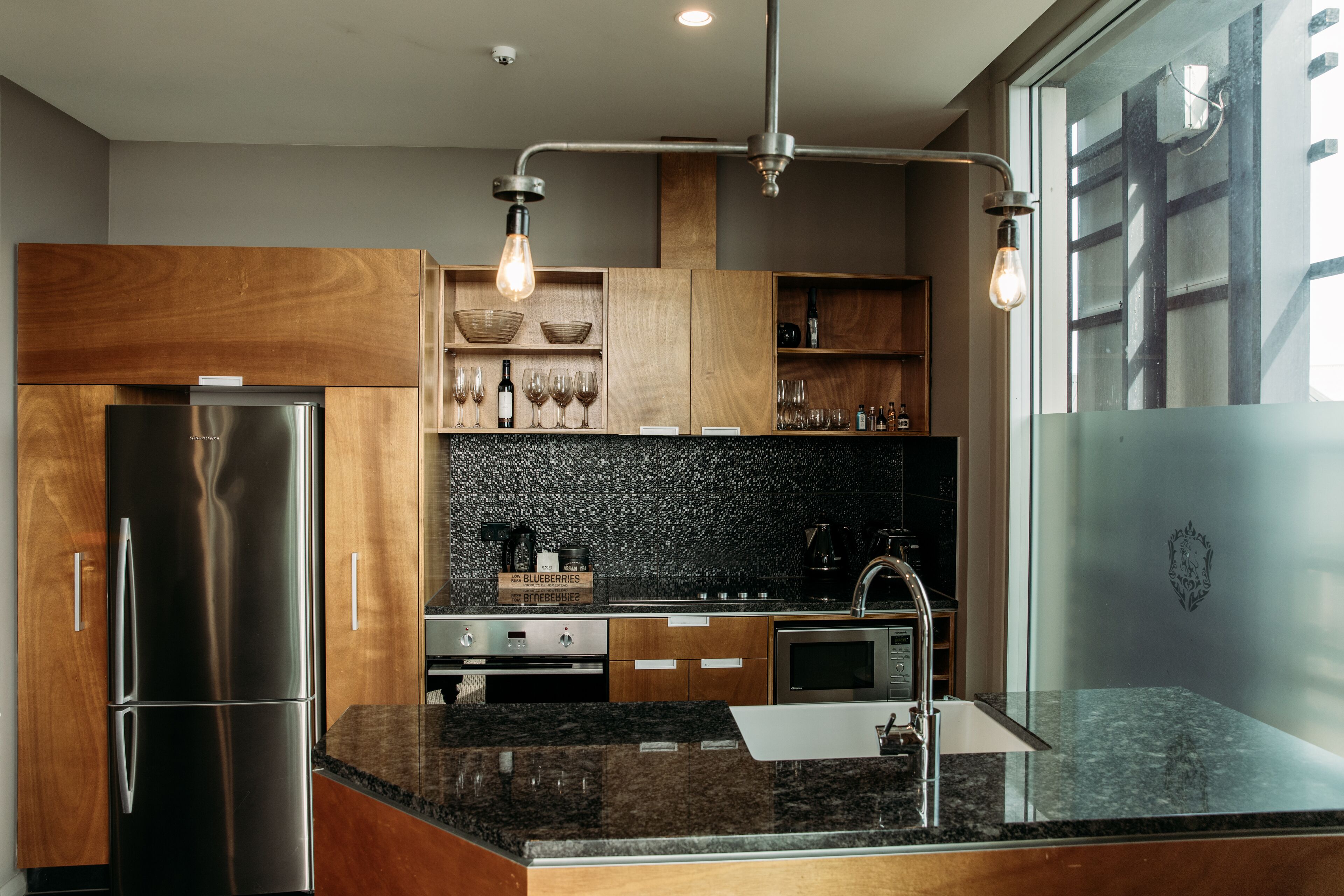 king henry suite | private kitchen | fridge, microwave, coffee/tea maker, electric kettle