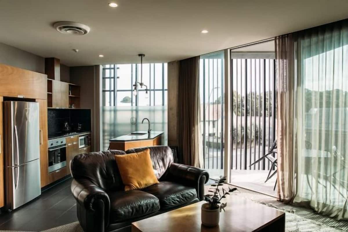 Living area | 42-inch LCD TV with cable channels, TV, iPod dock