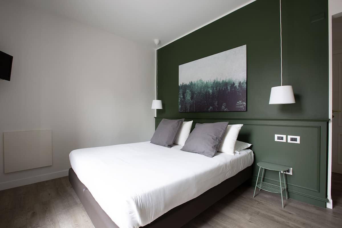 Chambre double, terrasse | 2 chambres, couette en duvet, minibar, coffre-fort