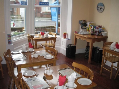 Breakfast for a fee. The Beaches Guest House