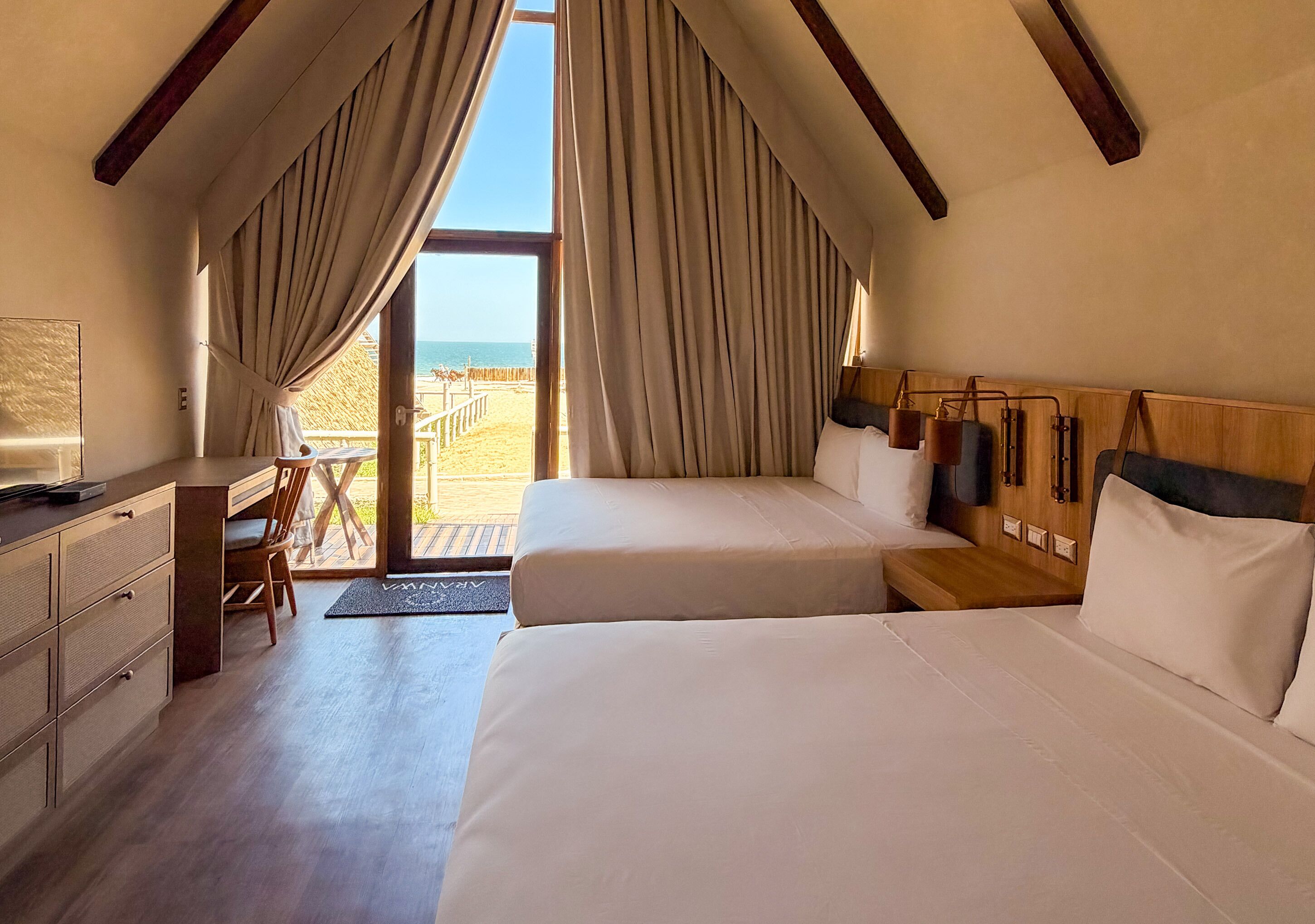 Superior chalet (Carpa Standard) | Een minibar, een kluis op de kamer, gratis wifi, beddengoed