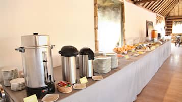 Free daily full breakfast