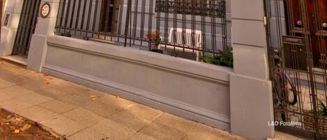 Façade de l’hébergement