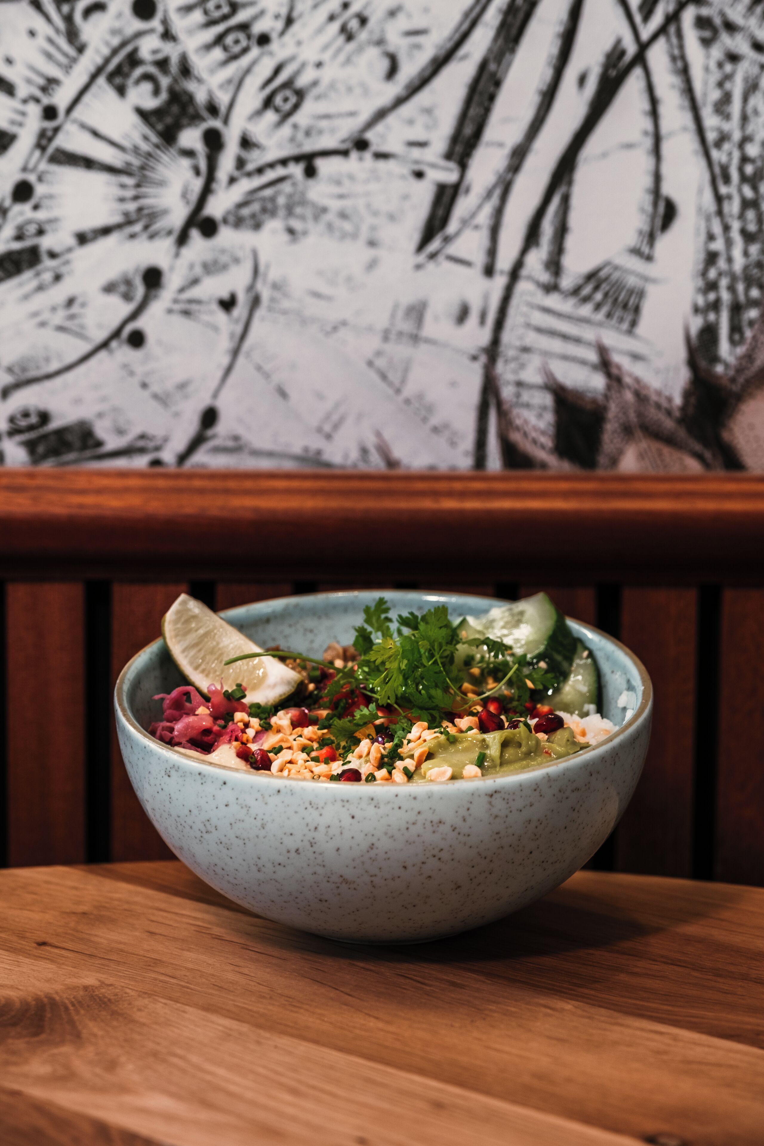 Breakfast, lunch and dinner served