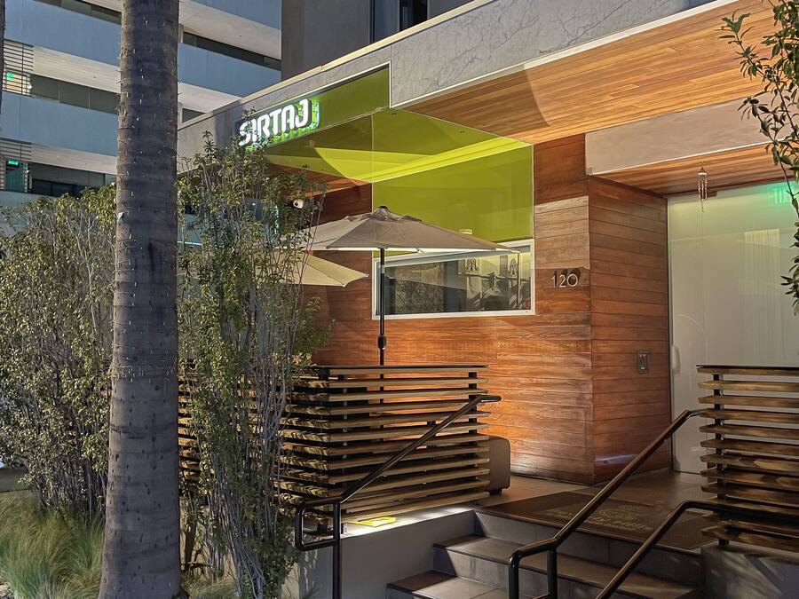 Front of property – evening/night