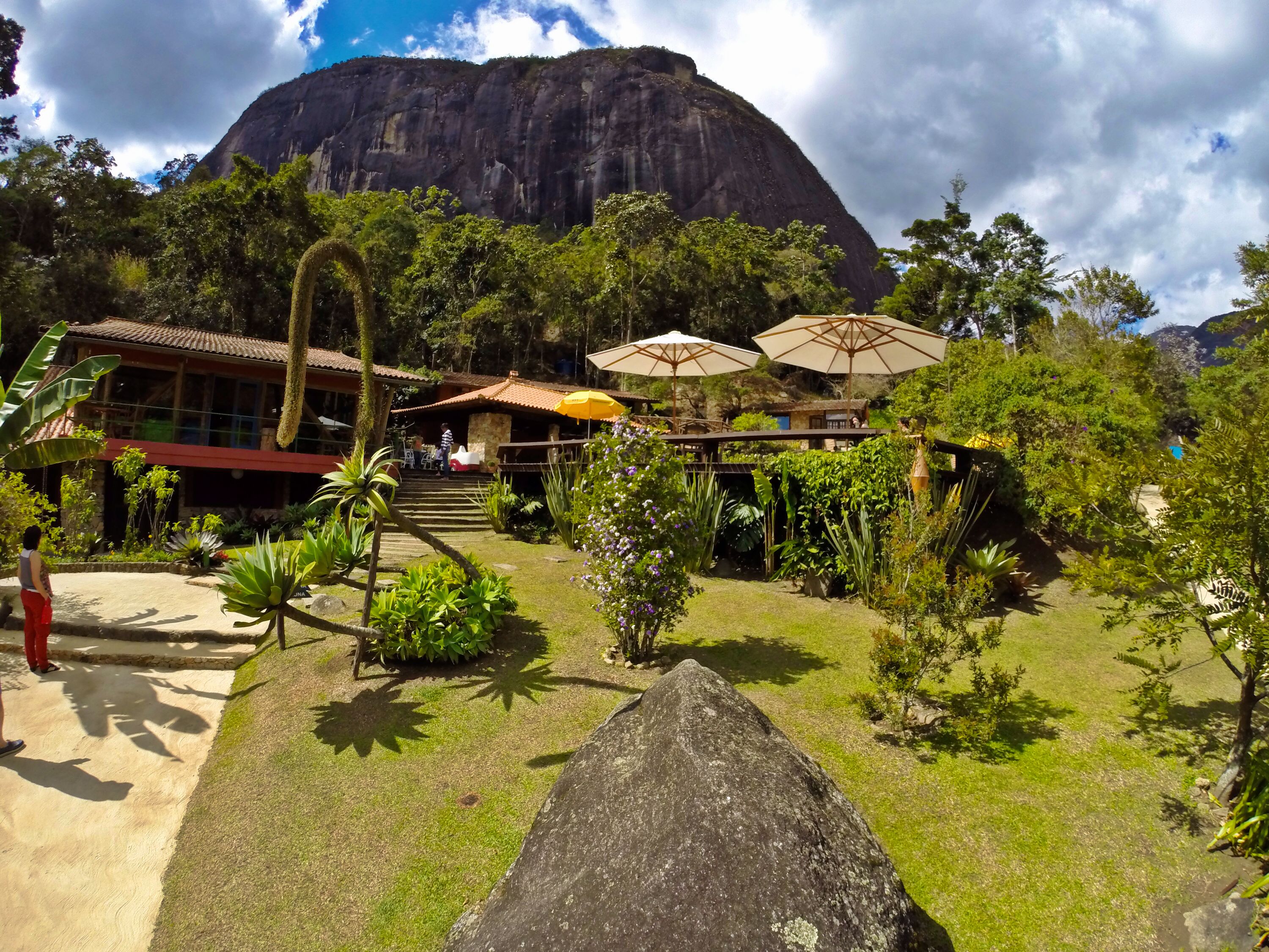 Façade de l’hébergement