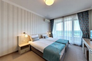 Departamento Confort, 1 habitación, vista al mar | Insonorización, wifi gratis y ropa de cama 