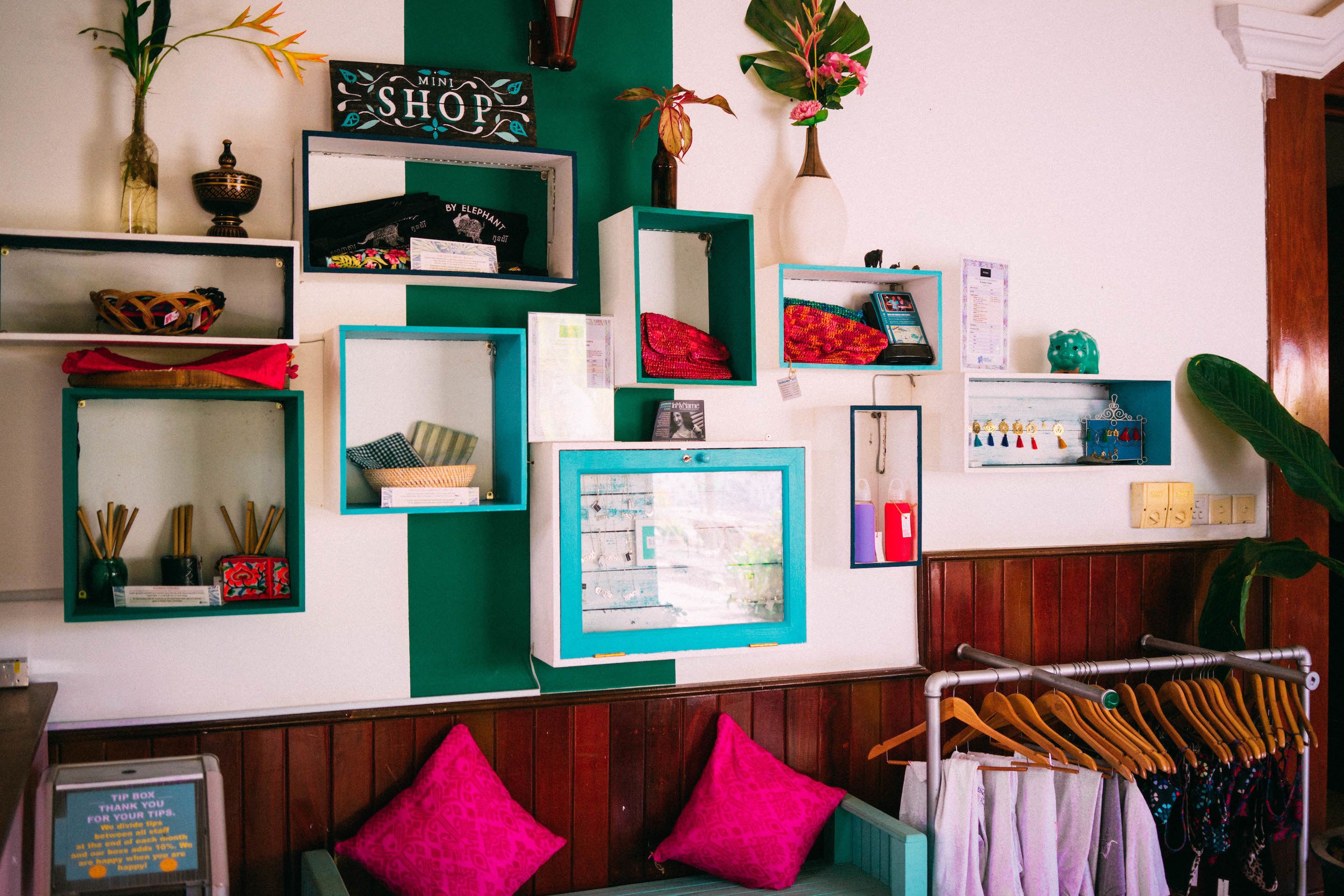 check-in/check-out kiosk