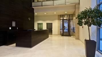 Interior entrance