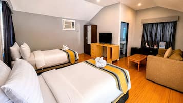 Free WiFi, bed sheets