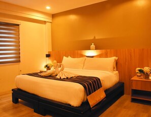Habitación Deluxe, 1 cama King size | Wifi gratis y ropa de cama