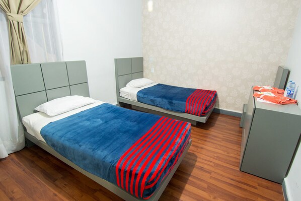 Safe på rommet, individuelt dekorert og individuelt innredet