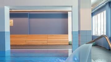 Sauna, bain à remous, hammam, soins corporels