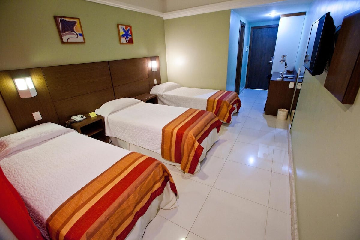 Minibar, in-room safe, desk, blackout curtains