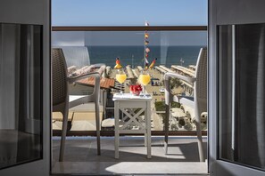 Vue sur la plage/l’océan