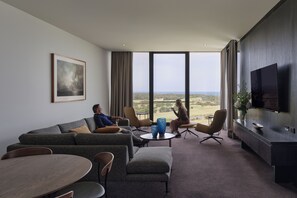 Suite Luxe, vue océan | Minibar, coffres-forts dans les chambres, chambres insonorisées