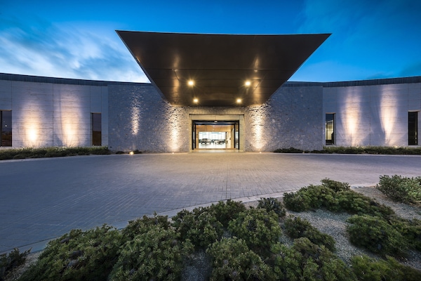 Front of property – evening/night