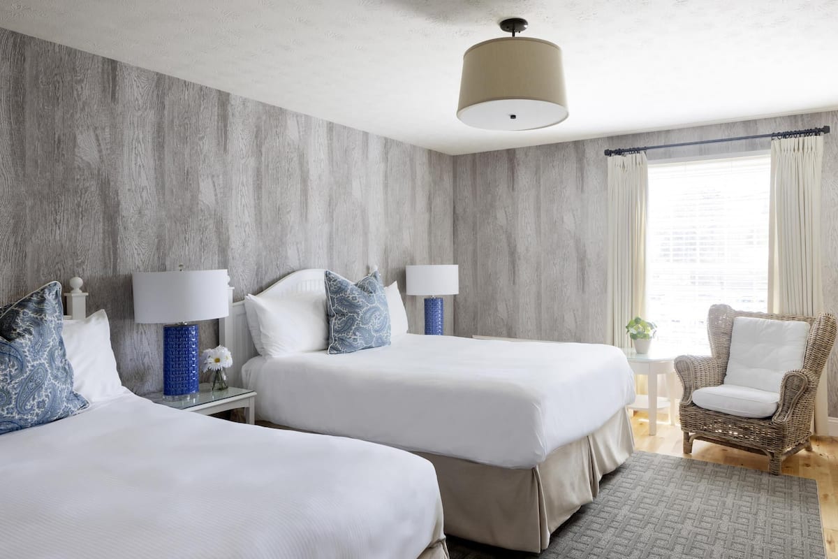 Room, 2 Double Beds (Wharf House) | 1 bedroom, Frette Italian sheets, premium bedding