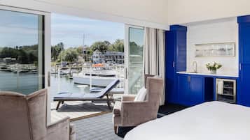 Suite (Admiral Suite with Deck) | Italienske lagner fra Frette, premium-sengetøj, individuelt design