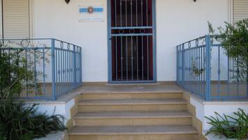 Entrada de la propiedad