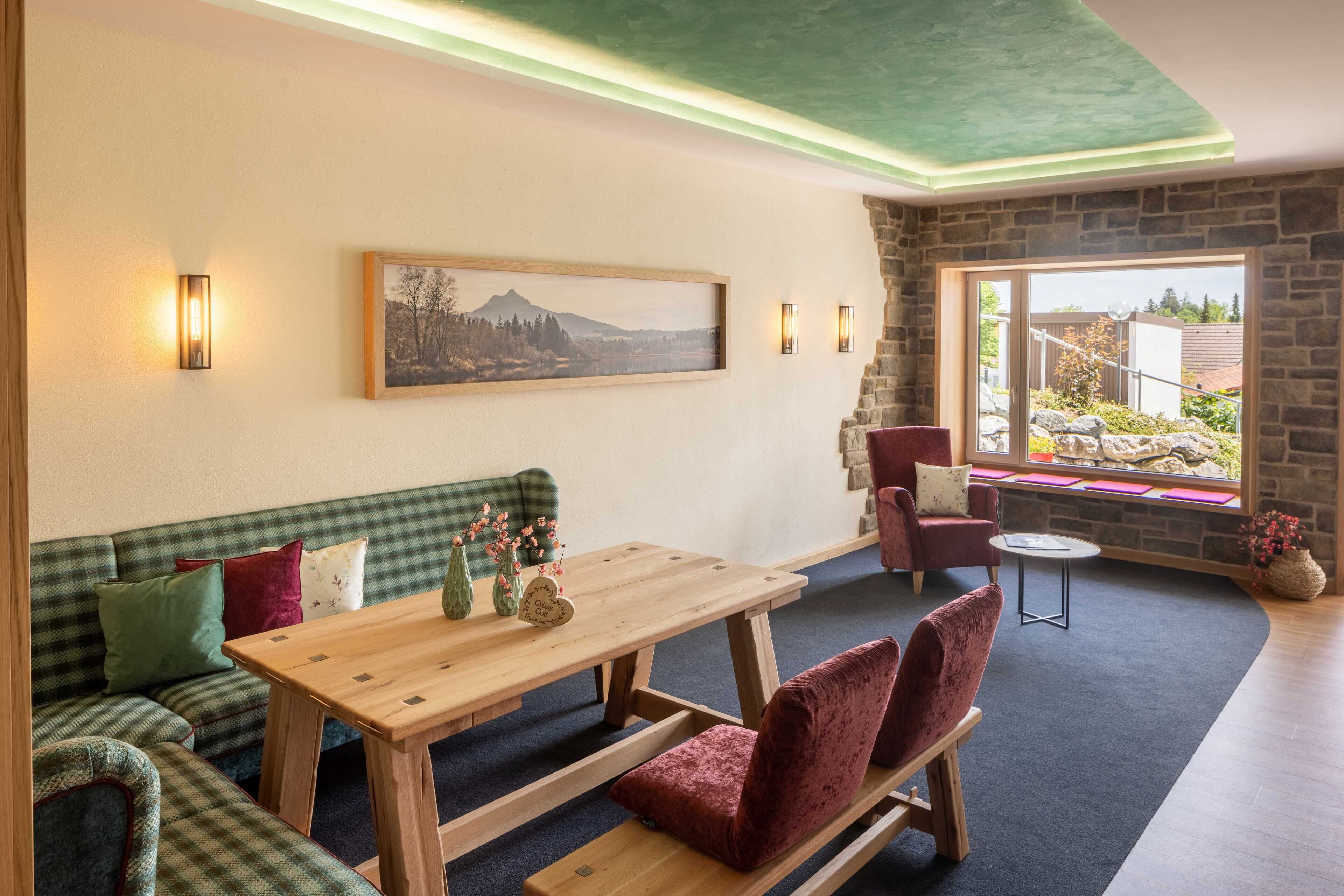 Sitzecke in der Lobby