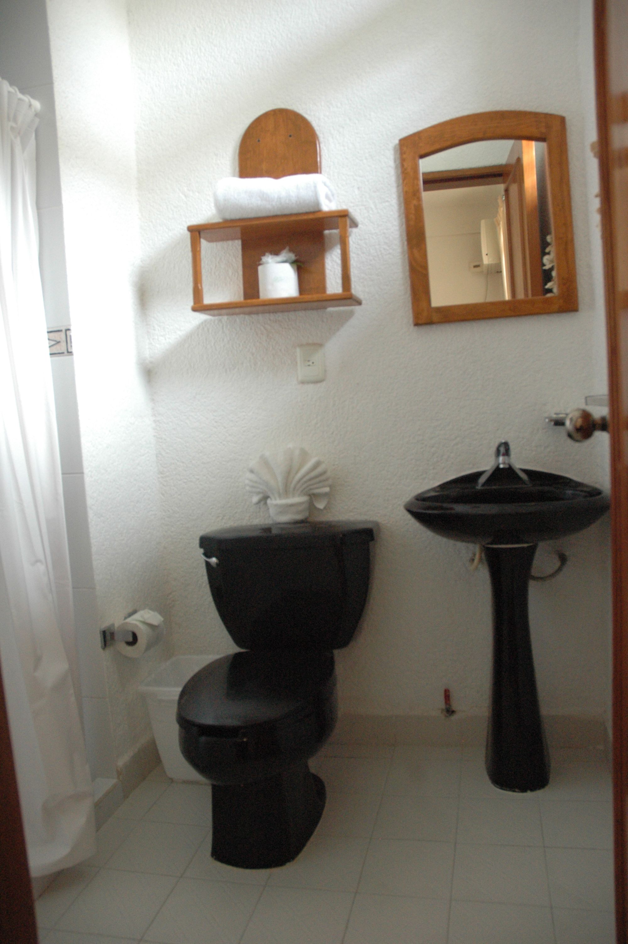suite (no kitchenette) | bathroom | shower, free toiletries, towels