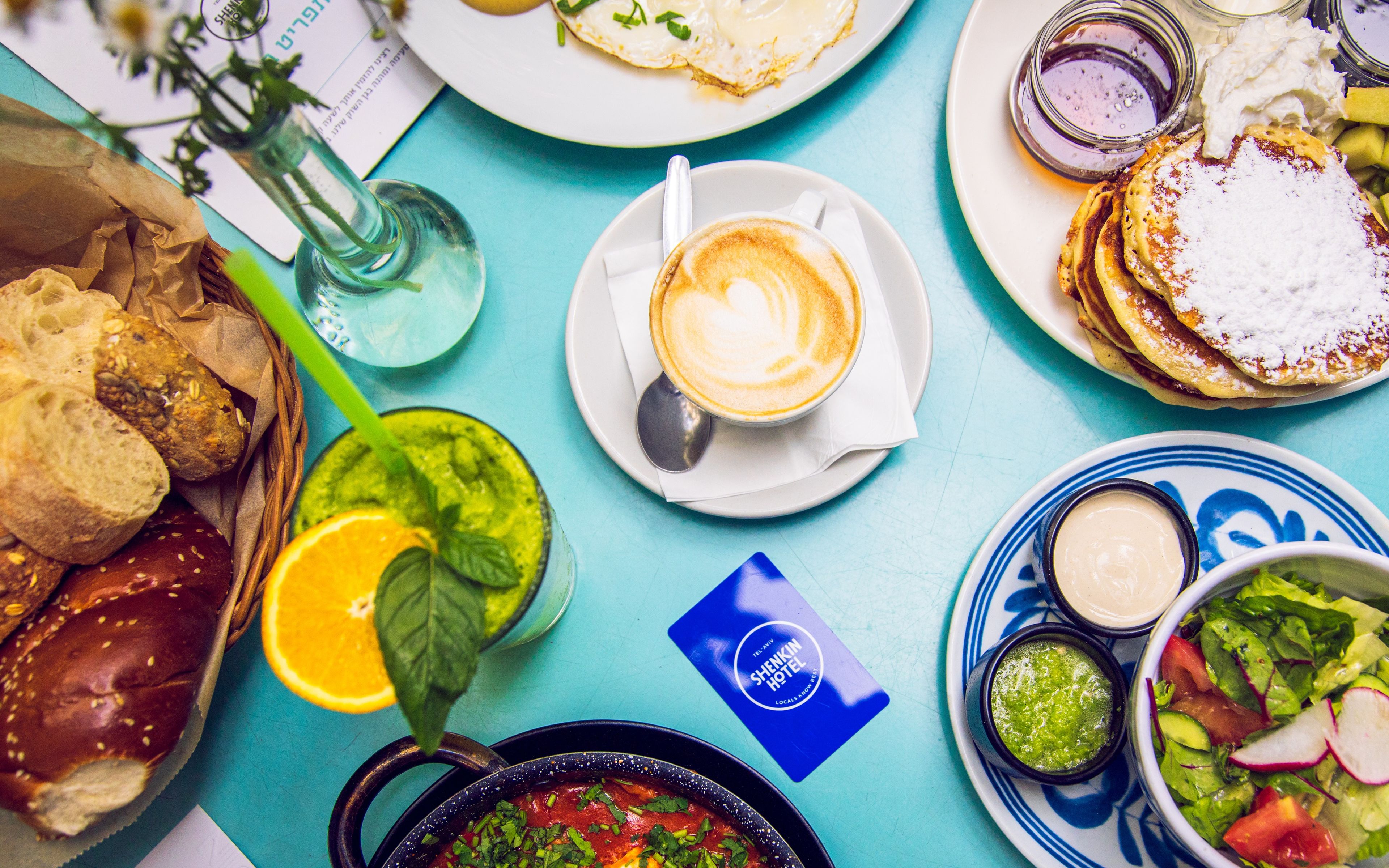 daily full breakfast (usd 18 per person)