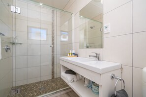 Hair dryer, towels