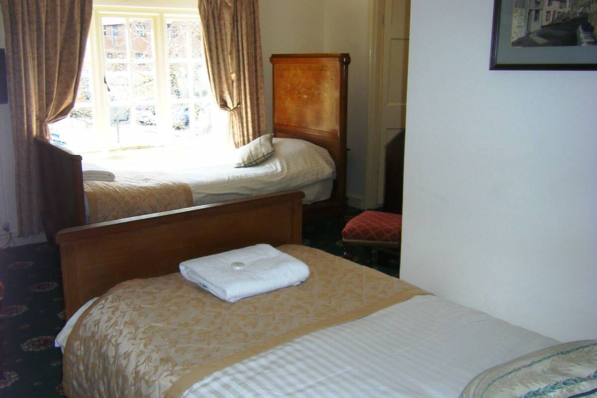 family room | individually decorated, individually furnished, desk, iron/ironing board