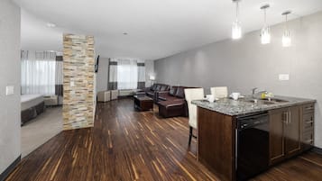 42-inch TV with cable channels