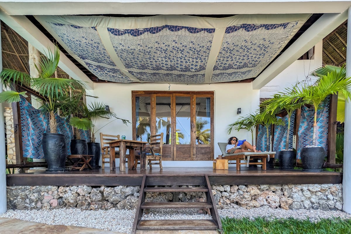 Deluxe Room with Sea View ( Asili House ) | Biancheria da letto di alta qualità, minibar, cassaforte in camera