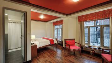 Habitación Deluxe con 2 camas individuales, 1 habitación, no fumadores, en la zona del jardín | Vistas desde la habitación