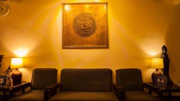 Zona de estar del vestíbulo