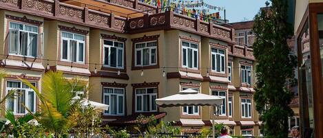 Fachada del alojamiento