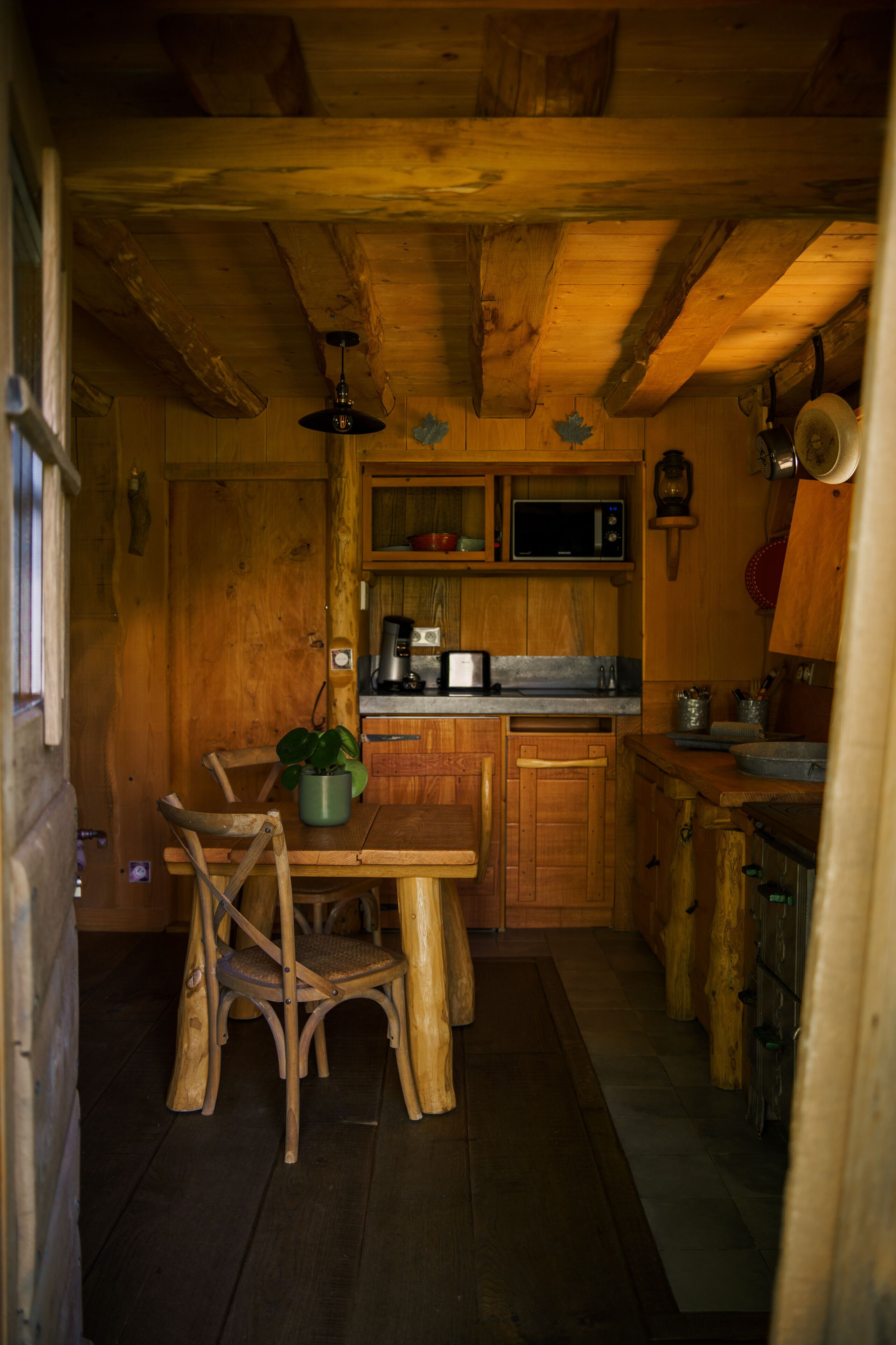 小屋 (Trappeur) | 客廳 | 平面電視