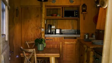 Cabane du Trappeur | Coin séjour | Télévision à écran plat