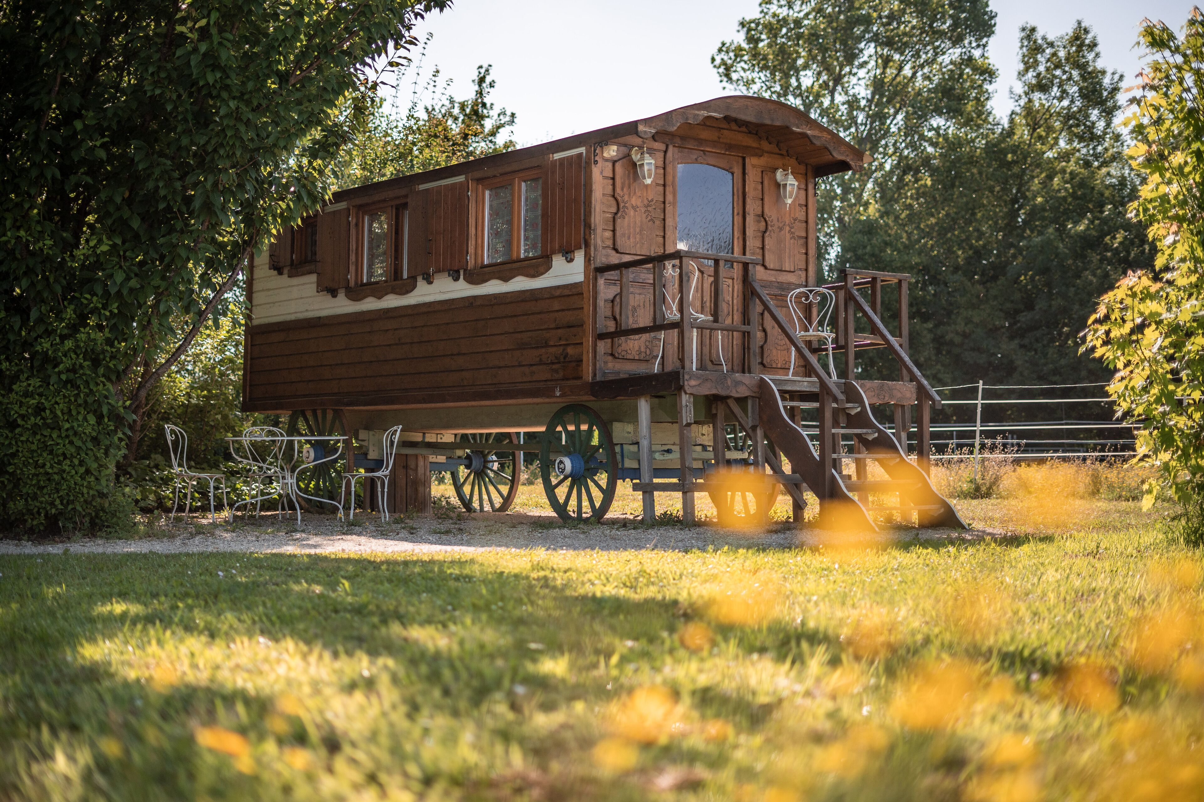 Entrée de l’hébergement
