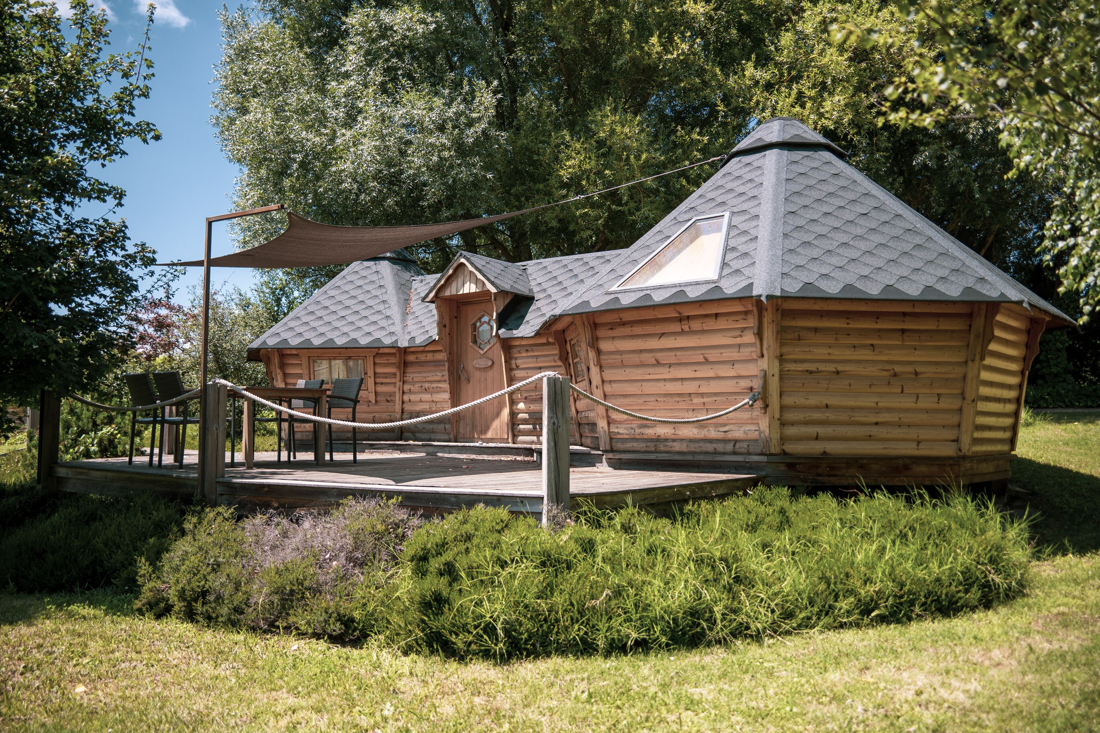 Façade de l’hébergement